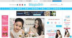 Desktop Screenshot of bepgiadinh.com