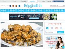 Tablet Screenshot of bepgiadinh.com